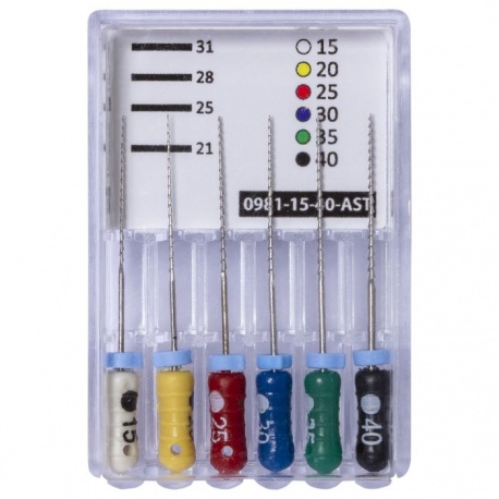 Ace HEADSTROM H-FILES, diferite marimi, 6 bucati
