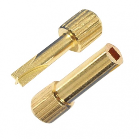 Cheie pivoti endo, capat in forma de cruce, lungime 1,5 cm, diametrul 5 mm