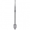 Instrument de scos lucrari dentare, 3 varfuri, otel inoxidabil