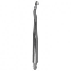 Instrument de scos lucrari dentare, 3 varfuri, otel inoxidabil