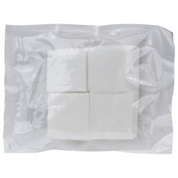 Comprese sterile din PPSB pliate in 4, 5x5cm, 100 bucati