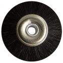 Perie neagra pentru lustruire proteze dentare, diametru 49mm