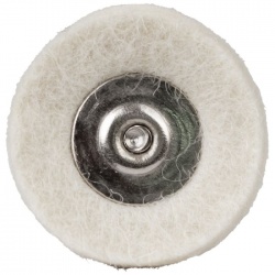 Perie din bumbac pentru curatat proteze, 25 mm diametru