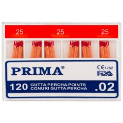 Conuri Gutta Percha diverse culori, 120 bucati