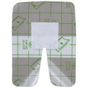 Plasturi sterili plastic fixare branula, ambalati individual, 8x6cm, 50 bucati