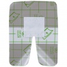 Plasturi sterili plastic fixare branula, ambalati individual, 8x6cm, 50 bucati