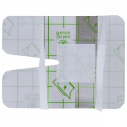 Plasturi sterili plastic fixare branula, ambalati individual, 8x6cm, 50 bucati