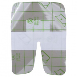 Plasturi sterili plastic fixare branula, ambalati individual, 8x6cm, 50 bucati