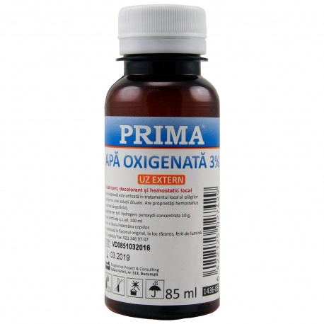 Apa Oxigenata 3%, flacon 85 ml