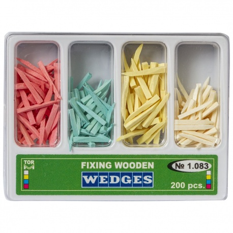 Pene interdentare din lemn, asortate, 200 bucati