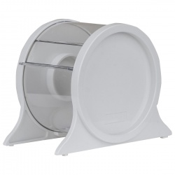 Dispenser rola film protectie, alb, 240x135x180mm, 1 bucata