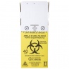 Cutie 40 L cu sac Biohazard 50 microni, pentru colectarea deseurilor medicale infectioase