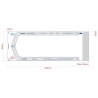 Pungi Autosigilante Sterilizare, Exterior 90x250mm(Interior 70x200mm), Autoclav/EO, 100 bucati