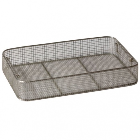 Cos pentru sterilizare din otel inoxidabil, 405x255x70mm