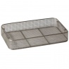 Cos pentru sterilizare din otel inoxidabil, 405x255x70mm