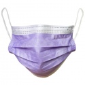 Masti chirurgicale medicale, cu elastic, lila, 50 bucati