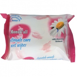 Servetele umede pentru igiena intima, 20 servetele/pachet