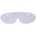 Folie transparenta pentru ecran protectie ochi, 22x6.8cm, plastic, 10 bucati