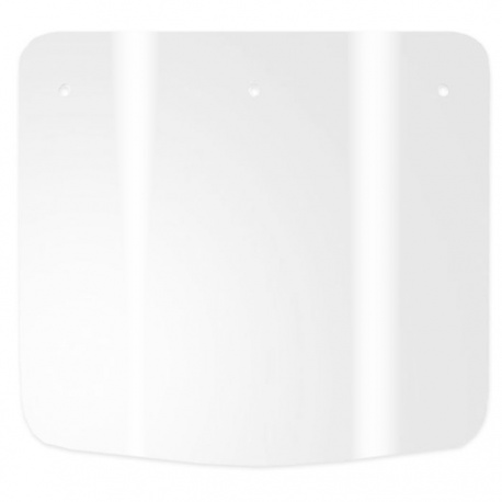 Ecran transparent pentru ochelari protectie, 24x16.5 cm, anti-ceata, 10 bucati