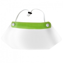 Viziera transparenta cu ecran 30x13cm