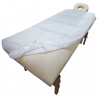 Cearceaf unica folosinta pentru pat/targa, cu elastic, 90x200cm, 10 bucati