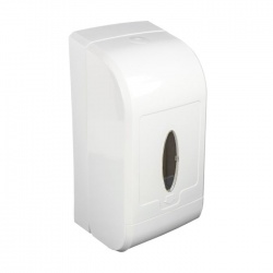 Dispenser din plastic, pentru hartie igienica pliata in Z