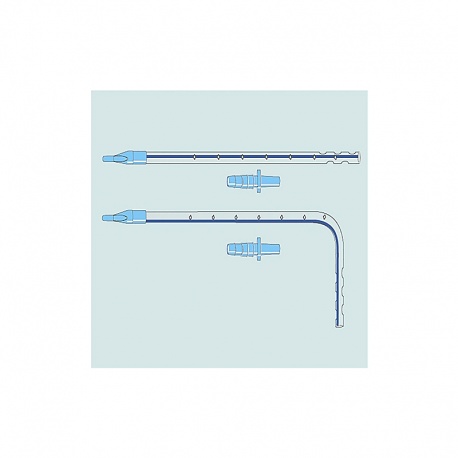 Cateter toracic radioopac din PVC drept, diverse marimi