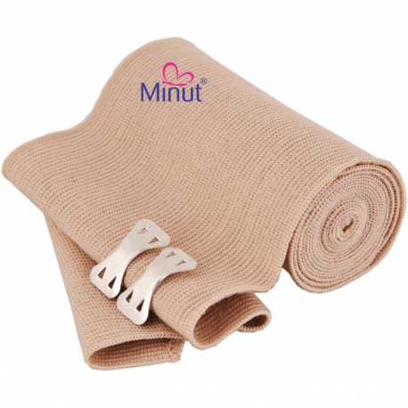 Bandaj elastic cu clema 15cm x 4.5m