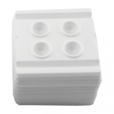 Paduri de mixare din plastic 51x51x10mm, 180 bucati