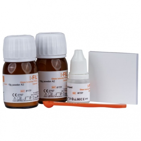 Ciment glass ionomer i-FIL 10g A2+10g A3+10ml