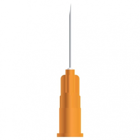 Ace seringa 25G, 3/4' (0,50x19mm-portocaliu), 100 bucati