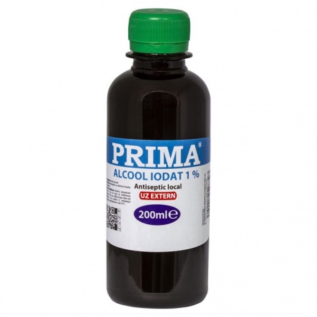 Alcool iodat 1%, 200 ml