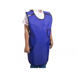 Sort chirurgical protectie radiologica 0.50mm Pb, 75x110cm, albastru
