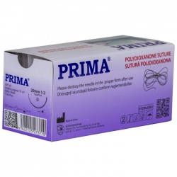 Sutura chirurgicala polidioxanona, 75cm, ac varf taietor 1/2 20mm, USP 2/0, uz veterinar