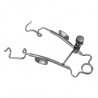 Blefarostat Williams cu surub ajustabil, inox, 7 cm