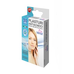 Plasturi antiacneici Minut, 30 bucati