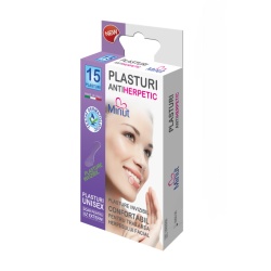Plasturi Minut antiherpetic, 15 bucati