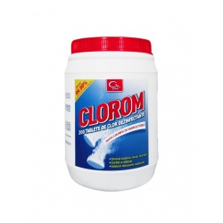 Clorom, dezinfectant clorigen, 200 Tablete