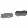 Cutie Inox pentru Freze si Ace nr. "1", 5 x 2 x 1 cm, cu capac
