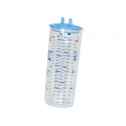 Borcan cu capac cu supapa de siguranta pentru aspirator chirurgical 2000ml