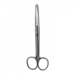 Foarfeca chirurgicala dreapta cu un varf bont 14 cm, 1 bucata