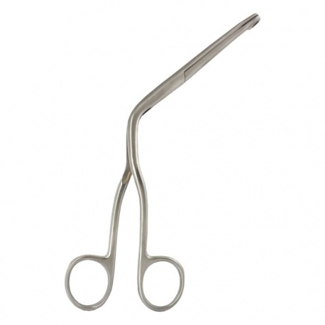 Pensa laringiana curba Magill, din otel inoxidabil, 20 cm, 1 bucata