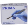 Lame bisturiu sterile din otel-carbon, marimi 10-24, 100 bucati