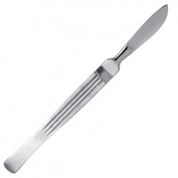 Bisturiu monobloc, otel inox, resterilizabil, dimensiune 15 cm, 1 bucata