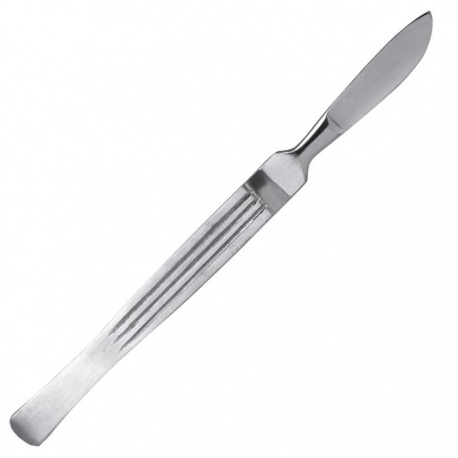 Bisturiu monobloc, otel inox, resterilizabil, dimensiune 15 cm, 1 bucata