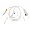 Trusa perfuzie sterila cu ac 21G si spike plastic, luer lock,  25 bucati