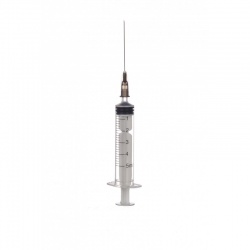 Seringa 5 ml cu ac 22G  100 bucati