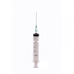 Seringa 10 ml cu ac 21G  100 bucati