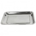 Tava inox instrumentar 475 x 327 x 32 mm