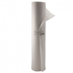 Cearceaf  pat examinare Polietilena + Hartie, 50cmx50m, 130 foi x 38.5cm, alb